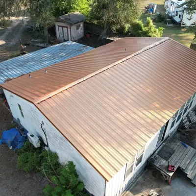 Complete New Metal Roof