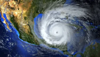 hurricane approaching Texas