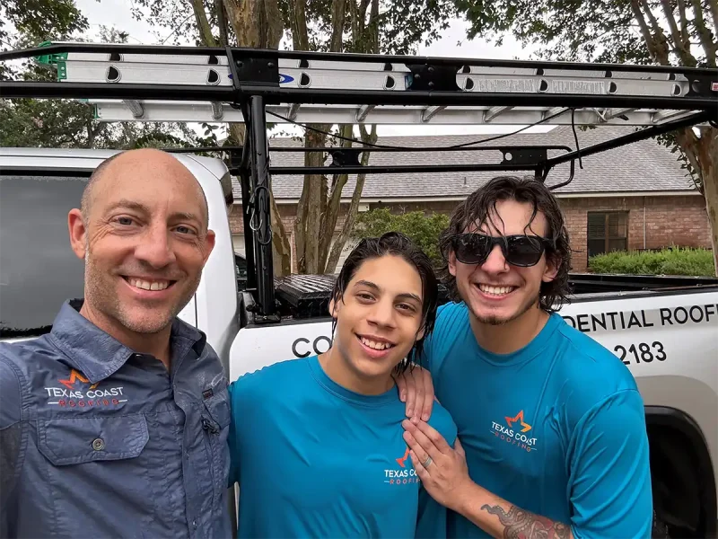 Texas Coast Roofing Crew